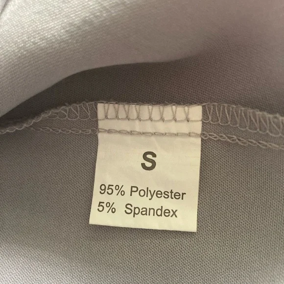 Gray Lace Trim Sleeveless Blouse Size S - Picture 8 of 8